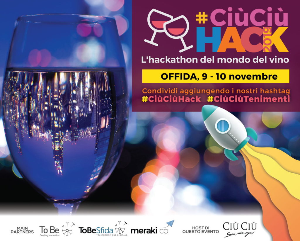 Bicchiere-vino-Ciu-Ciu-Hack-9 - 10 -novembre-2019