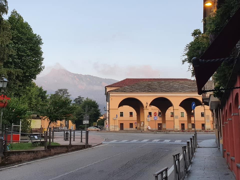 Piazza centrale di Cumiana