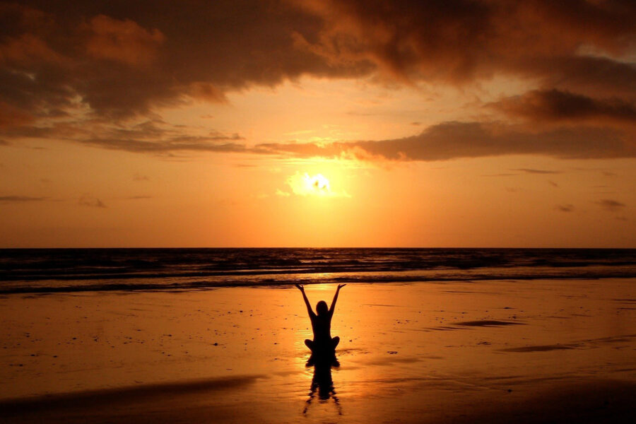 yoga al mare