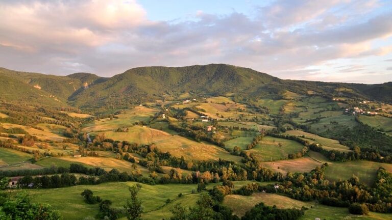 Panorama della Valmarecchia